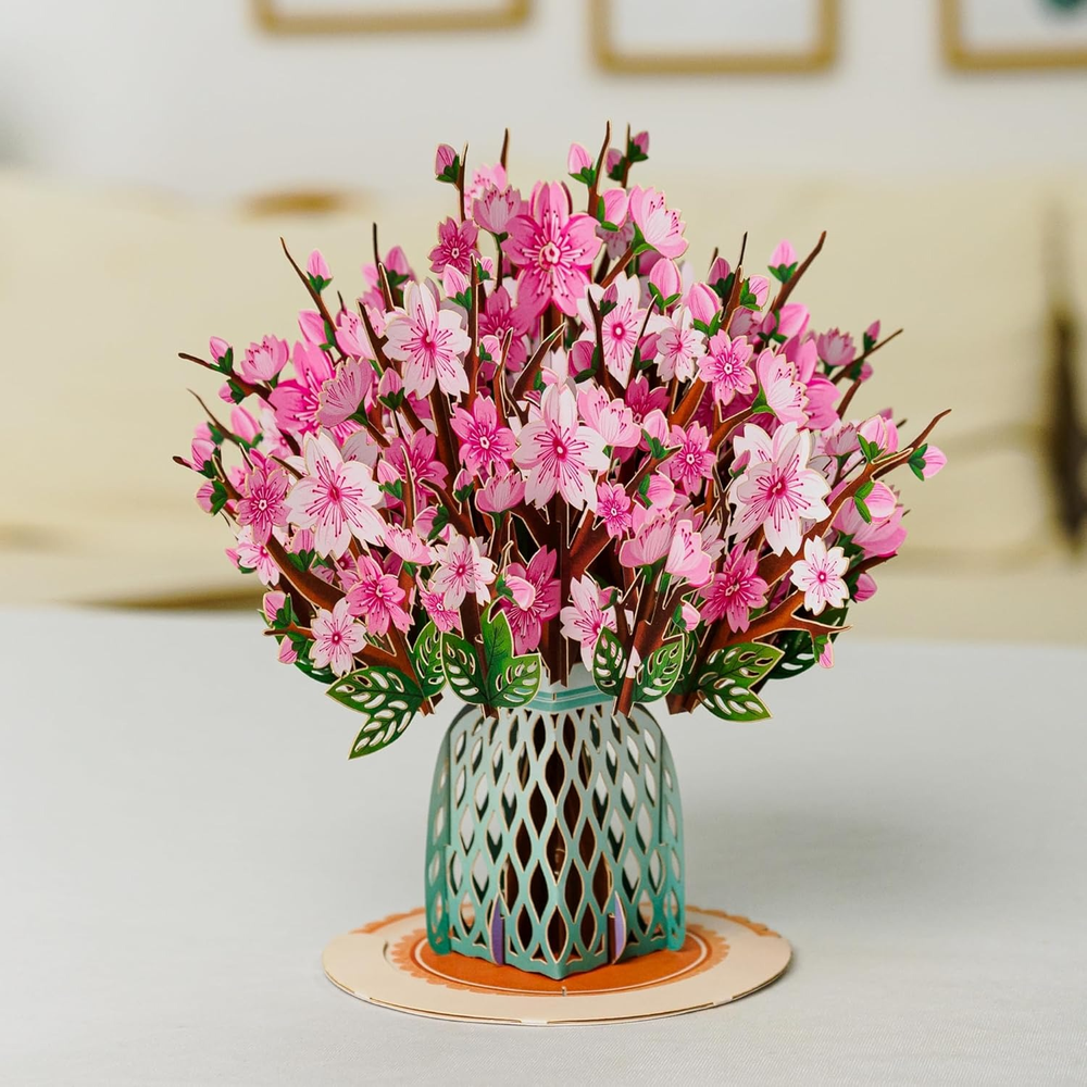 🌹3D Pop Up Flower Bouquet Greeting Card